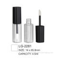 Contenitore di lip gloss quadrati di plastica LG-2281